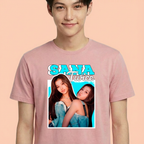 Camiseta Twice Sana rosa