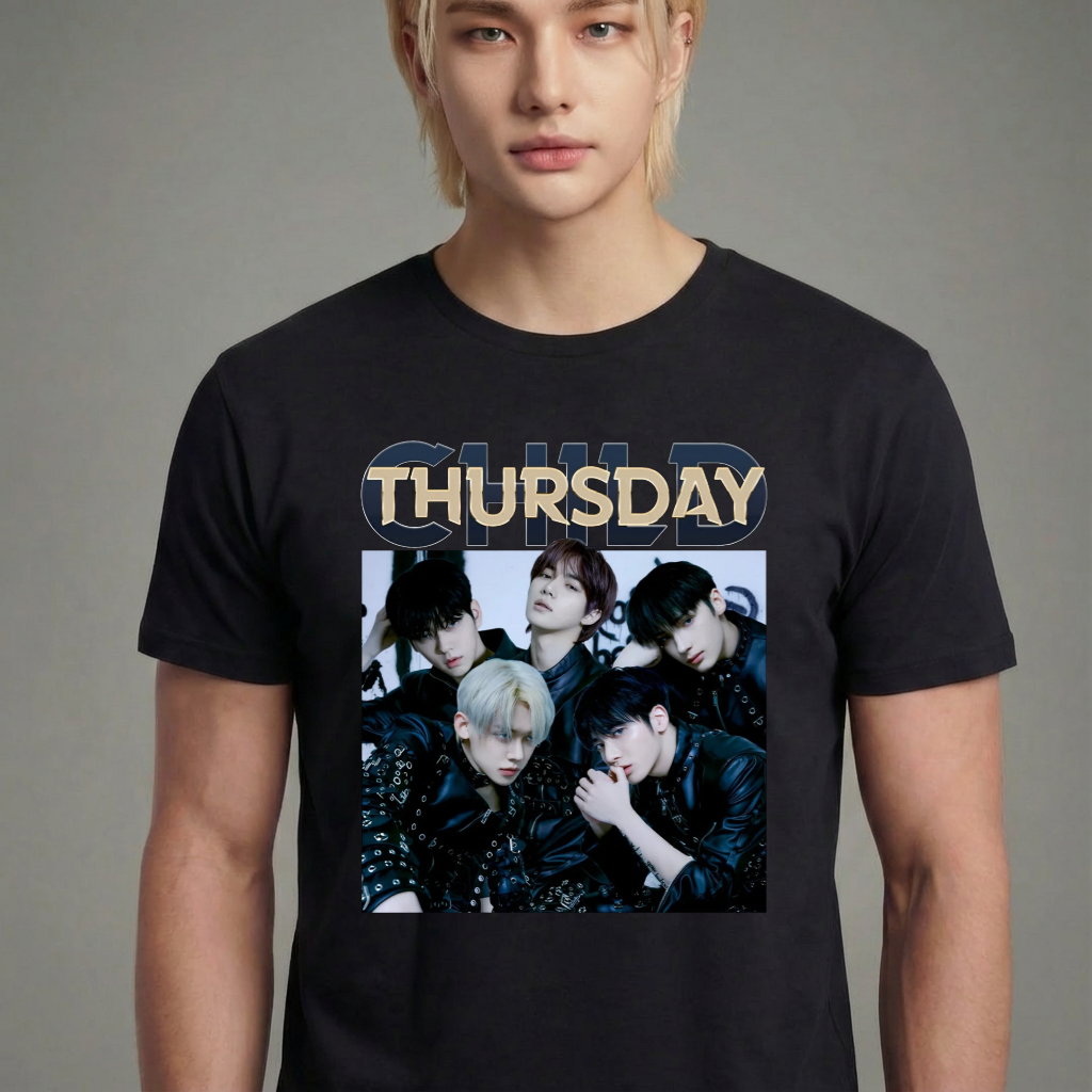 Camiseta TXT Aesthetic preta