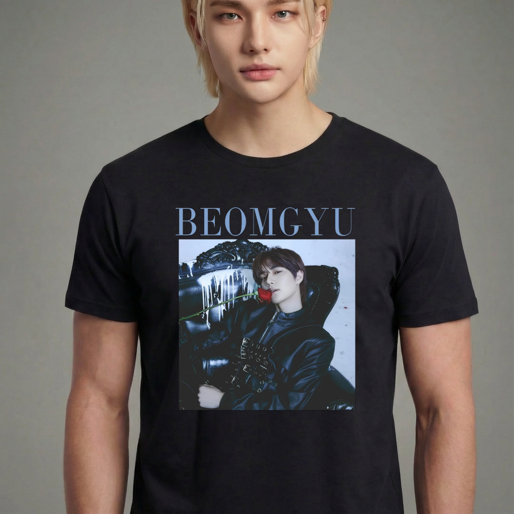 Camiseta TXT Beomgyu preta