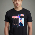 Camiseta TXT Choi Soobin preta