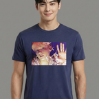 Camiseta TXT Huening Kai azul
