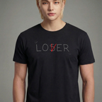 Camiseta TXT Loser X Lover preta