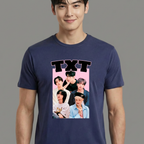 Camiseta TXT Members azul