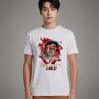 Camiseta TXT Yeonjun Thursday's Child branca