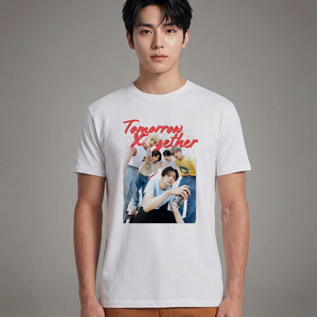 Camiseta TXT branca