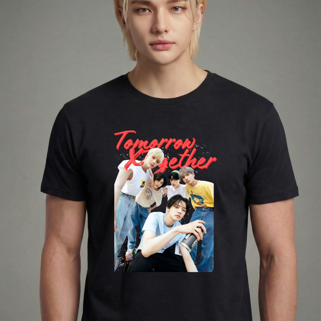 Camiseta TXT preta