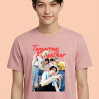Camiseta TXT rosa