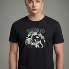 Camiseta Wonho Collage preta