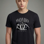 Camiseta Wonho Lee Ho-Seok preta