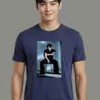 Camiseta Wonho What Would You Do azul