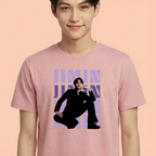 Camiseta Jimin BTS Purple rosa