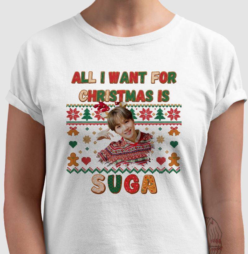 BTS - All I want for Christmas is Suga