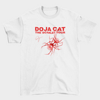 Camiseta Doja Cat The Scarlet Tour branca