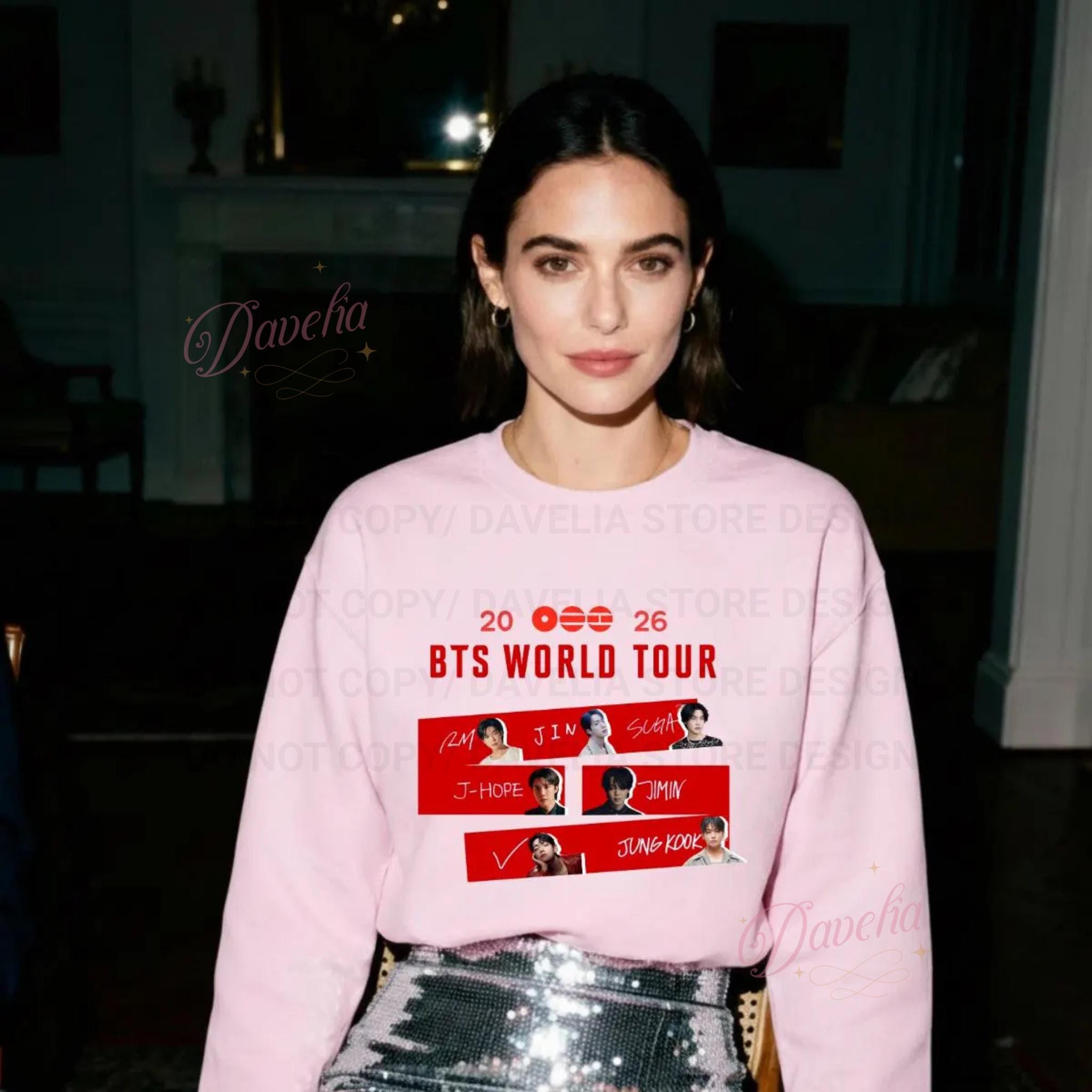 BTS World Tour 2026 Moletom | Unissex