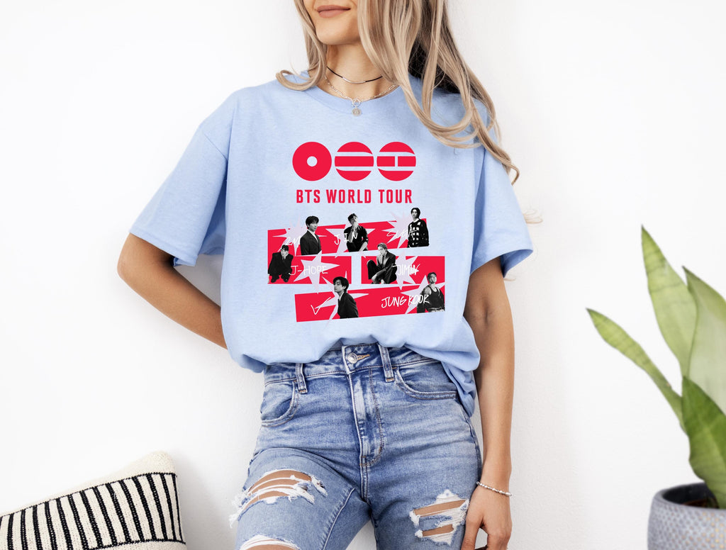 Camiseta BTS World Tour 2026 T-Shirt, Comeback Tour