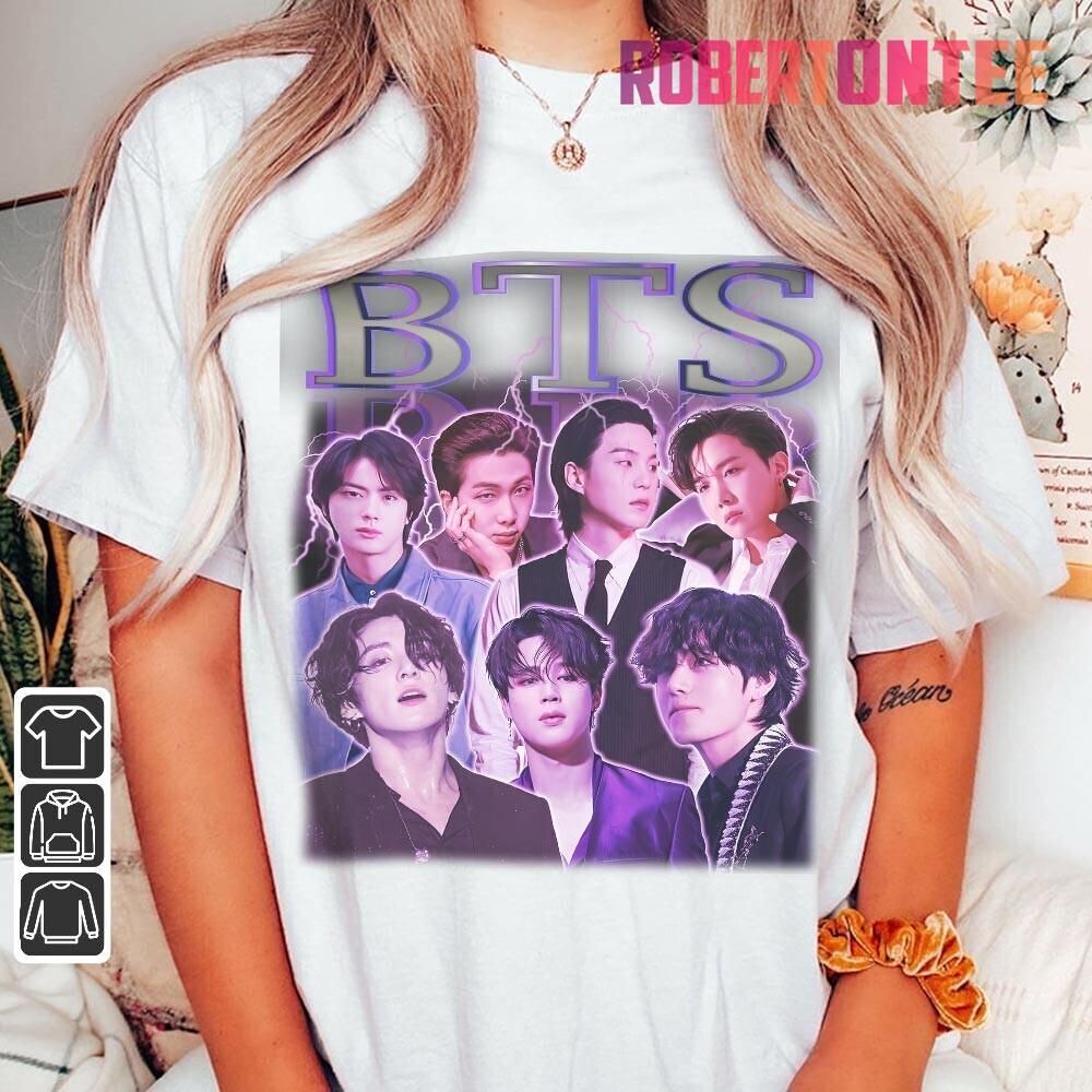 Camiseta BTS Kpop Unissex