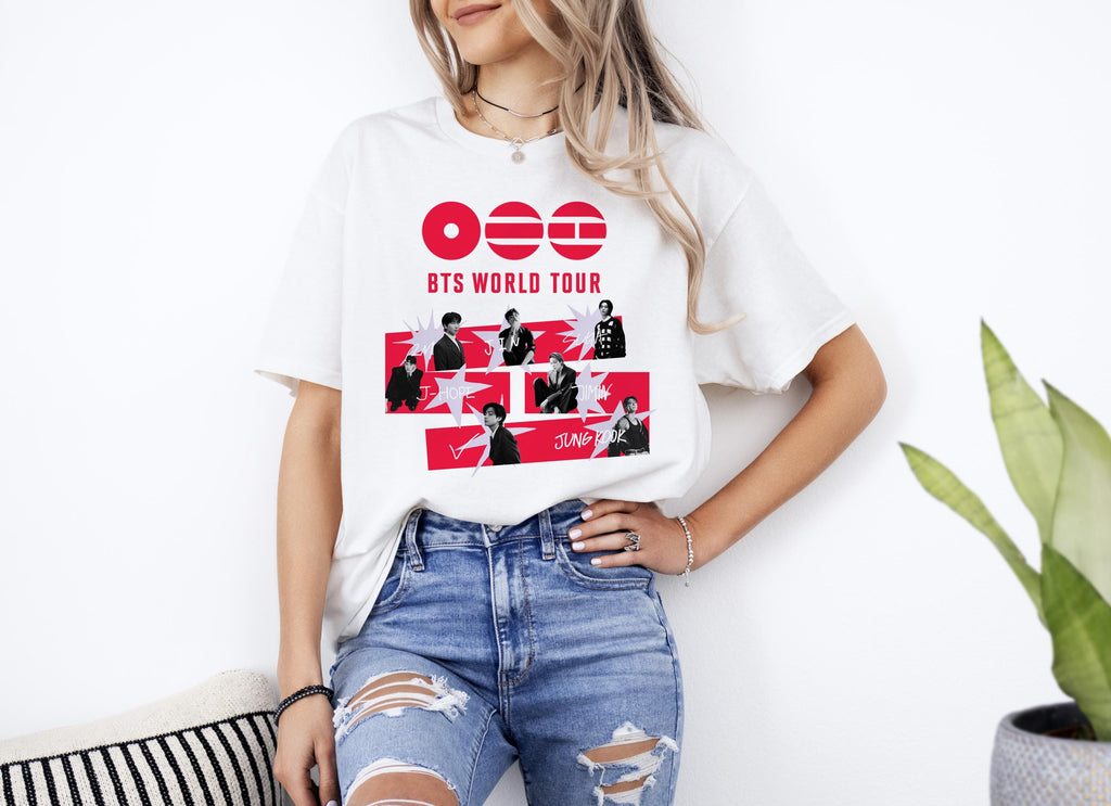 Camiseta BTS World Tour 2026 T-Shirt, Comeback Tour