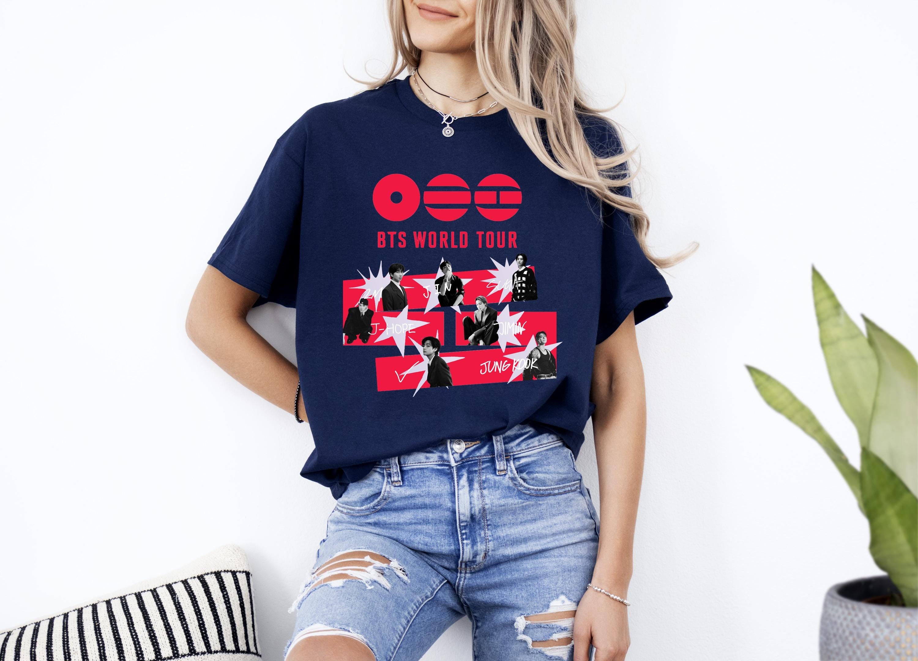 Camiseta BTS World Tour 2026 T-Shirt, Comeback Tour
