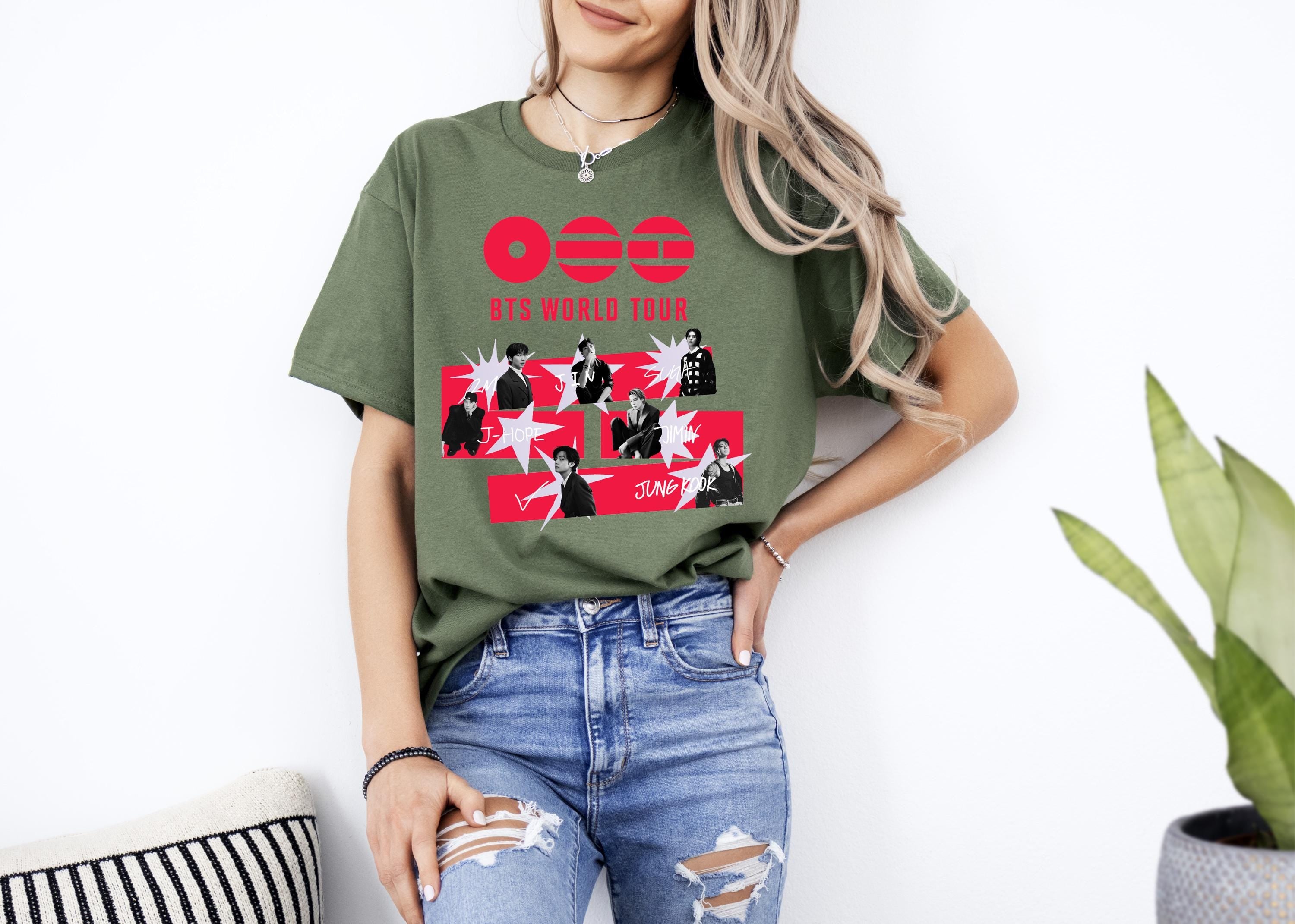 Camiseta BTS World Tour 2026 T-Shirt, Comeback Tour