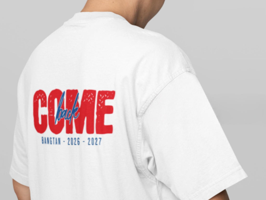 Camiesta BTS World Tour 2026 Unissex