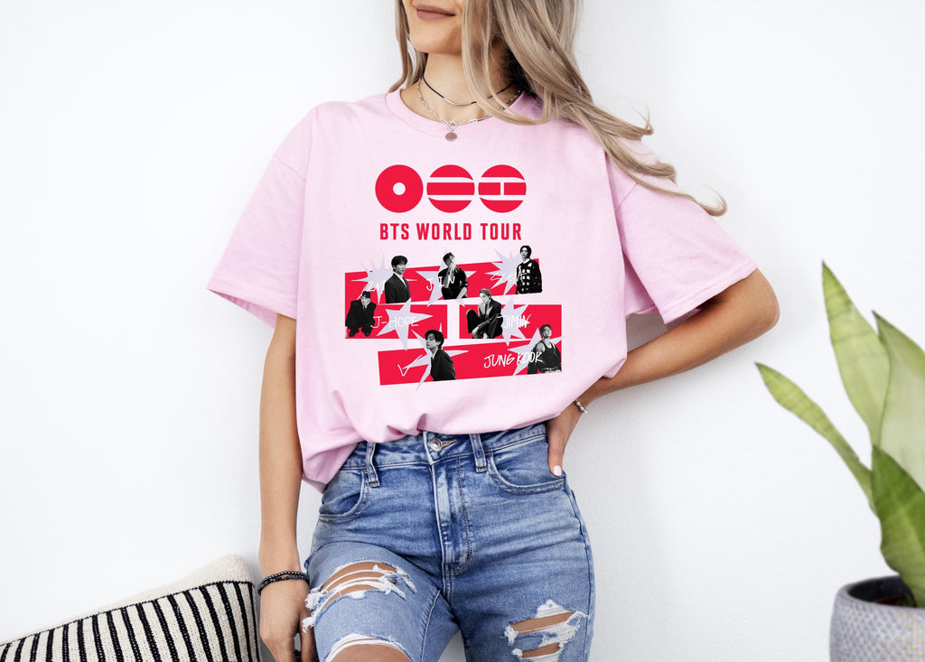Camiseta BTS World Tour 2026 T-Shirt, Comeback Tour