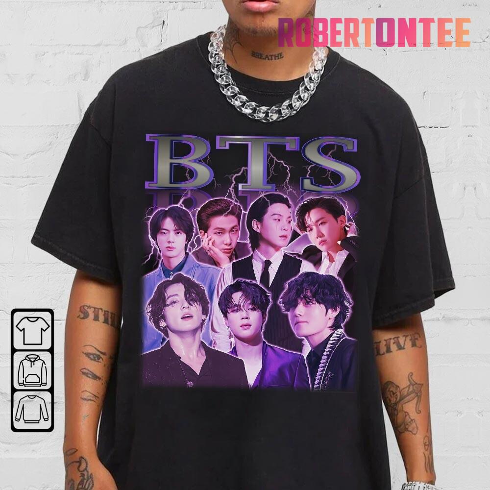 Camiseta BTS Kpop Unissex