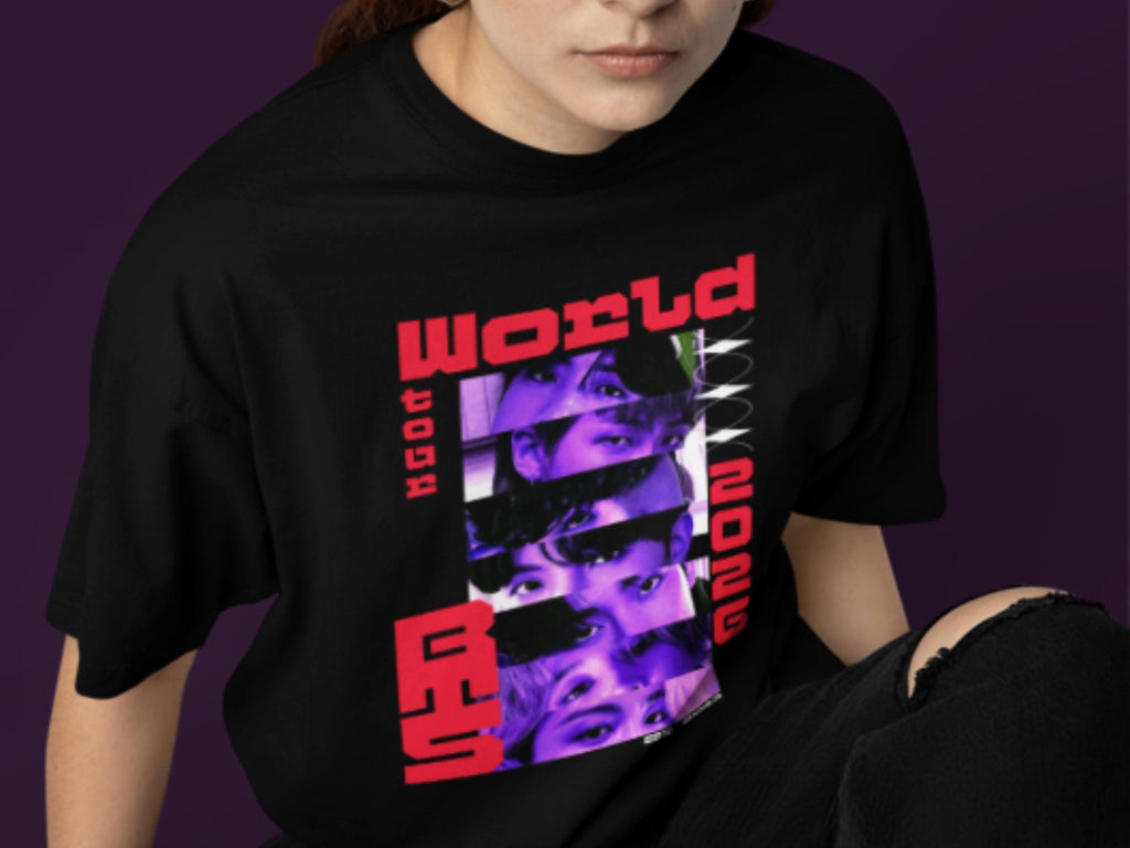 Camiesta BTS World Tour 2026 Unissex