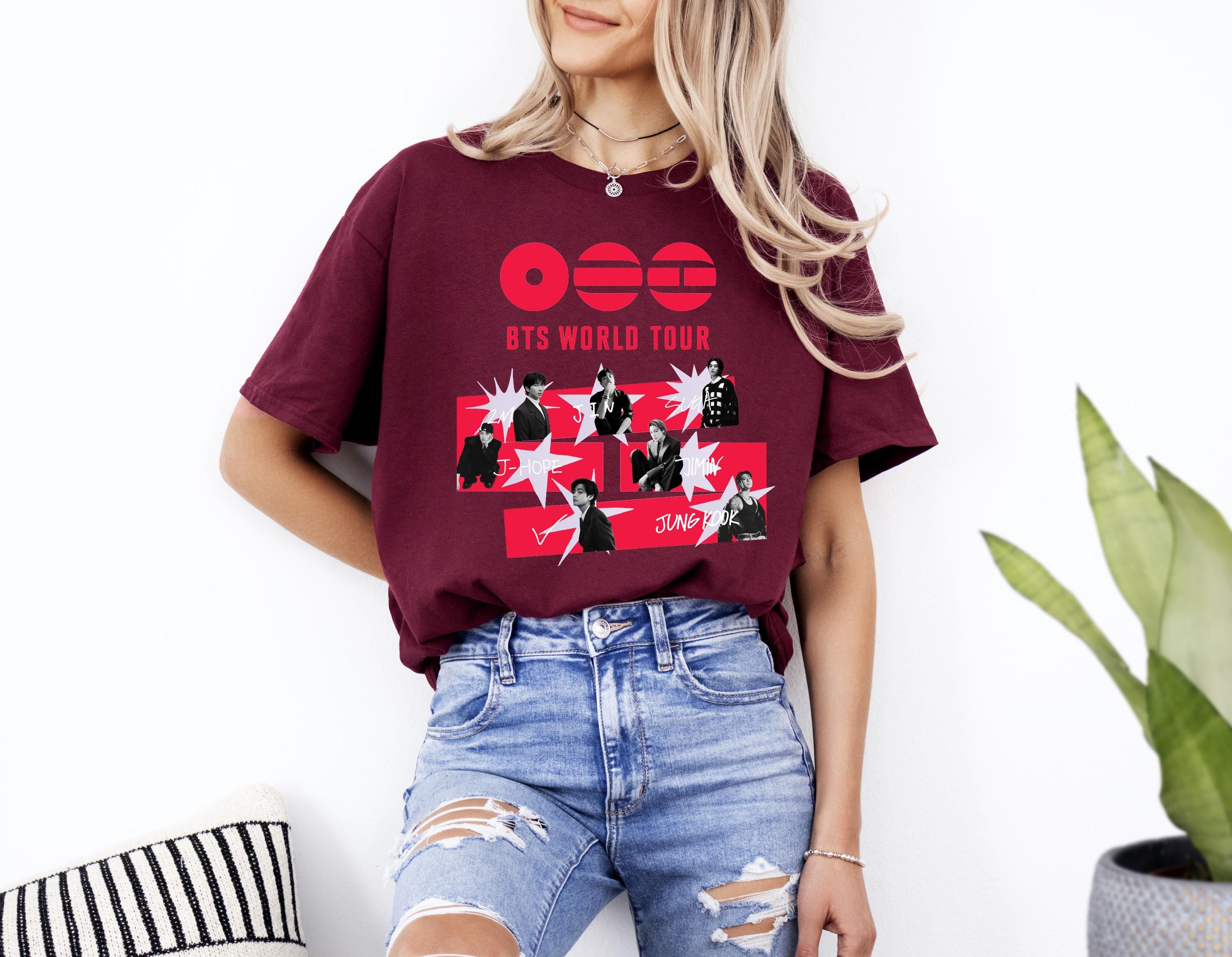 Camiseta BTS World Tour 2026 T-Shirt, Comeback Tour