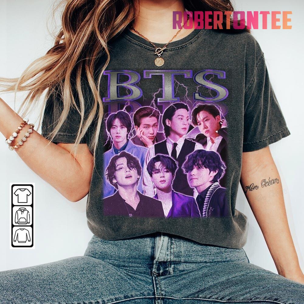 Camiseta BTS Kpop Unissex