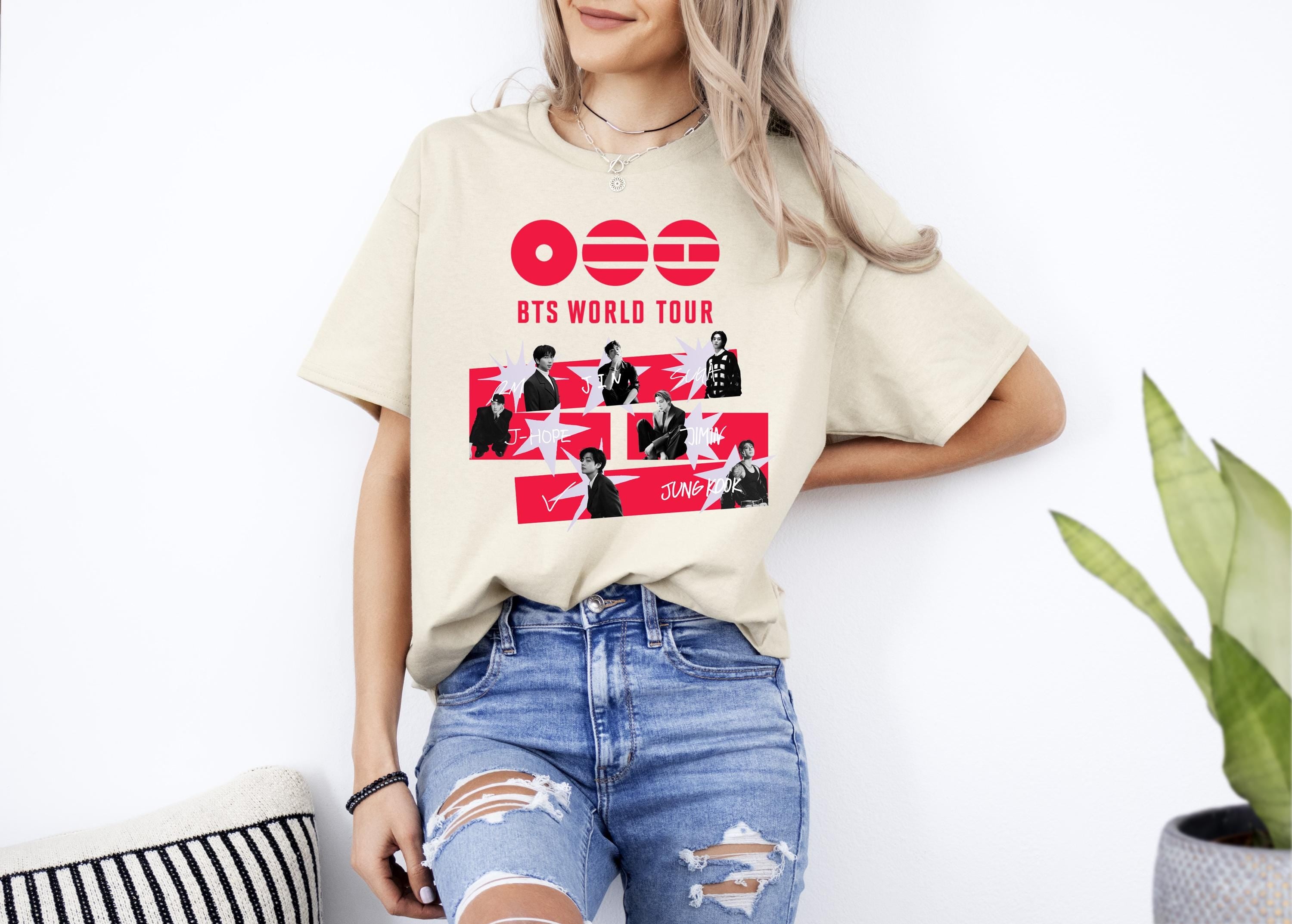 Camiseta BTS World Tour 2026 T-Shirt, Comeback Tour